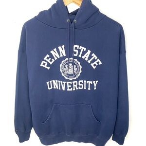 Vintage Penn State University Nittany Lions Oversized Hoodie Sweatshirt Size XL
